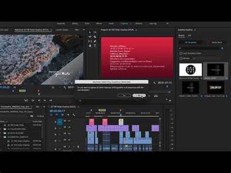 These are motion graphics templates (mogrts) allow complex animations (created in after effects) to be edited directly within premiere pro, using the essential graphics panel, with just a few simplified. New video - Updates to Motion Graphics Templates in ...