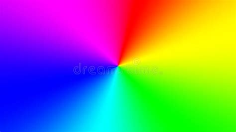 Radial Gradient Rainbow Background Vector Illustration Stock Vector