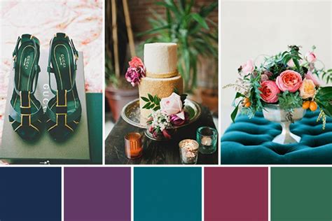 Fit For Royalty Jewel Toned Wedding Colours Jewel Tone Wedding