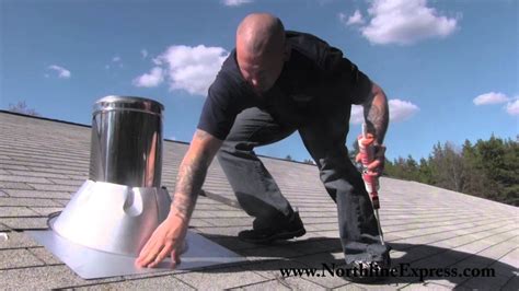 Duravent Chimney Pipe How To Install A Duravent Chimney Roof Flashing
