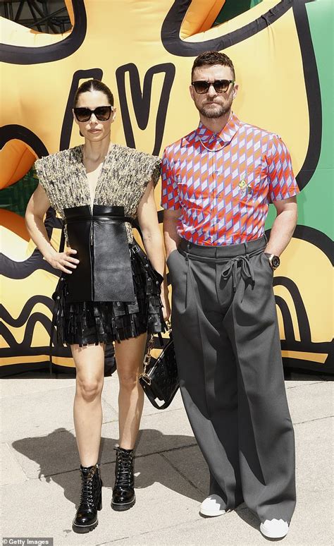Jessica Biel Puts On A Chic Display Alongside Husband Justin Timberlake