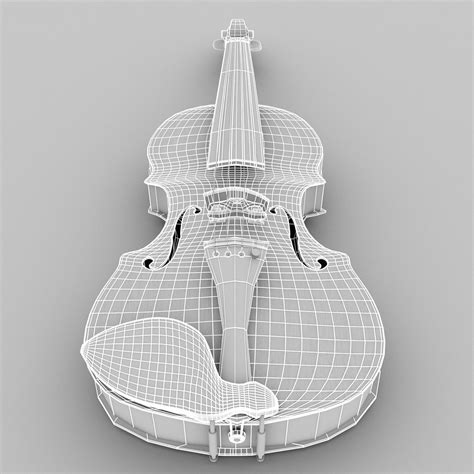 violin model 3d model 40 blend fbx obj unknown free3d