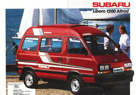 The subaru sumo, known as the libero in european markets except the uk, iceland, and sweden, and as the domingo in the japanese market, is a cabover microvan produced from 1983 to 1998. Subaru Libero 1987