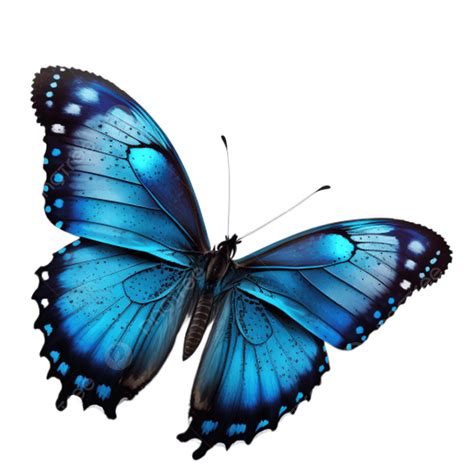 Download Hd Blue Butterfly Flying Png Download Picsar