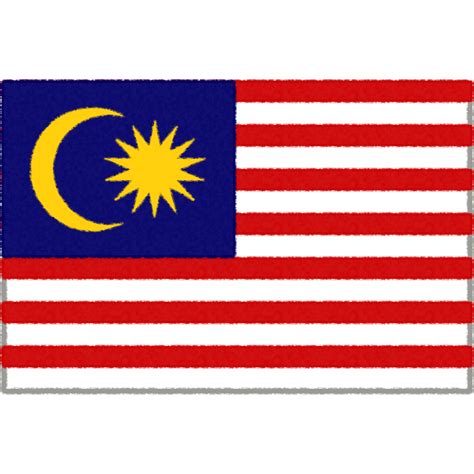マレーシアの国旗と13の州旗｜カラーandデザインの意味は？歴史的背景は？