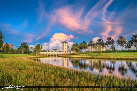 Port St Lucie Traditionn Square At Tower Hdr Photography By Captain Kimo