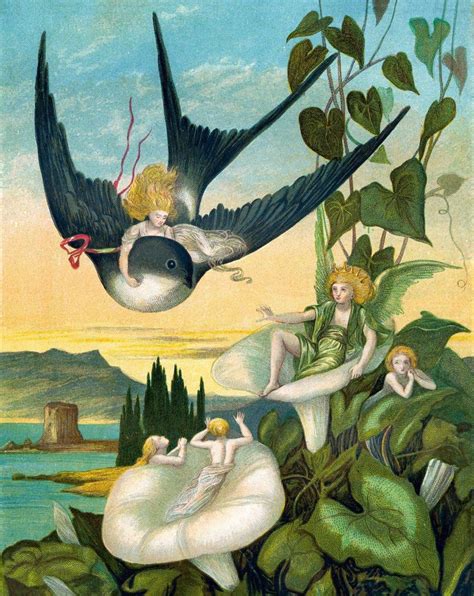 Thumbelina Illustration By British Artist Eleanor Vere Boyle