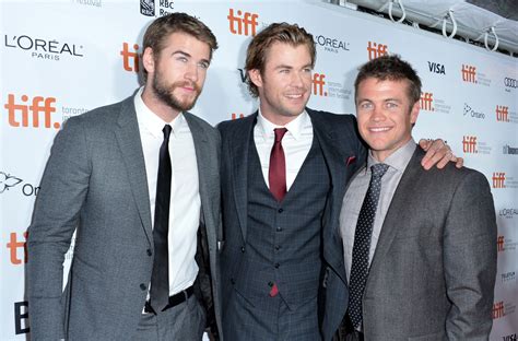 The Hemsworth Brothers Step Out For The Rush Premiere At Tiff Huffpost