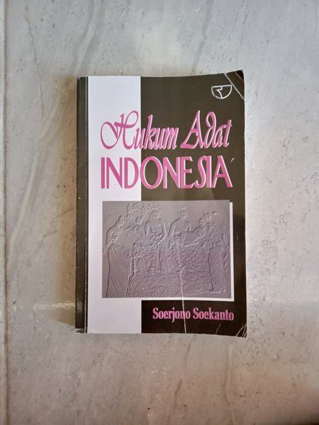 Jual Hukum Adat Indonesia Soerjono Soekanto Di Lapak Buku Ilmu