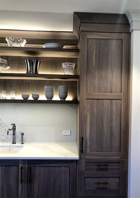 Painted Grey Kitchen Cabinets W Oak Trimix Build Pro Tec