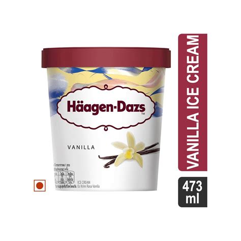 Haagen Dazs Vanilla Ice Cream Tub Price Buy Online At Best Price In India