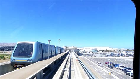 Sfo Airtrain Extension To Long Term Parking Youtube