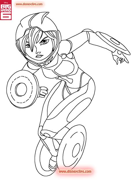 Big hero 6 is set in the (nonexistent) world city called san fransokyo (from san francisco and tokyo). Pin auf Colouring for the girls