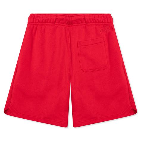 Essential Fleece Shorts Gym Red Feature