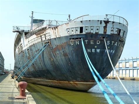 In 1996 The Completely Gutted Ship Was Moved To Its Current Location