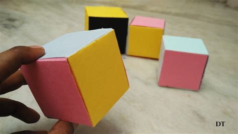 How To Make An Origami Cube Easy Step By Step Method Diarytale