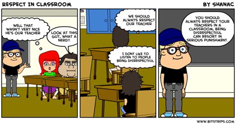 Respect In Classroom Bitstrips