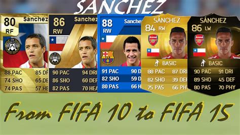 Fifa forums › archived boards › fifa 17 › pro clubs. Alexis Sanchez Ultimate Team Cards from FIFA 10 to FIFA 15 ...