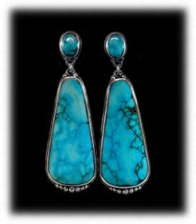 American Turquoise Earrings Durango Silver Company