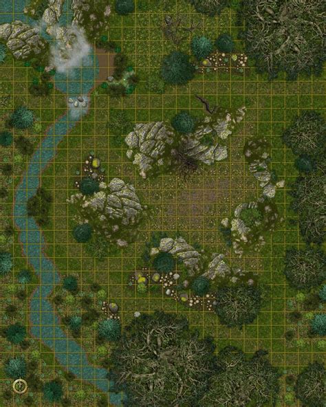 29 Dnd Forest Battle Map Maps Database Source