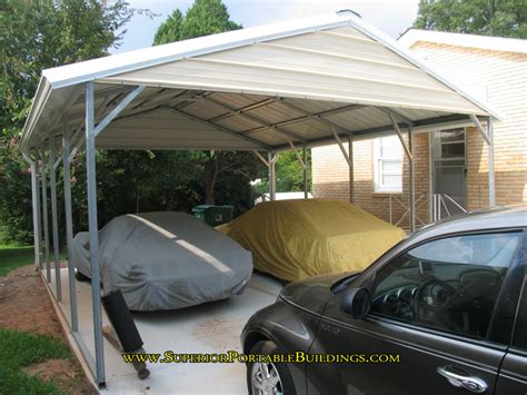 Carport stability should be the main concern for manufacturers. Vertical Roof Steel Carport. VC-3