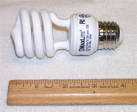 Maxlite Home Comfort Cfl 13 Watt 60w Spiral Warm White 2700k Light Bulb
