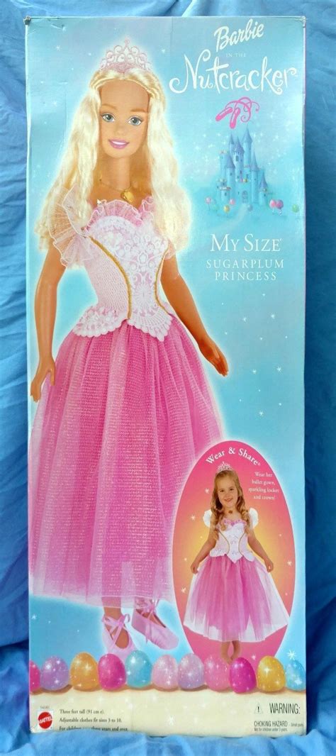 2001 my size barbie sugarplum princess nutcracker 2001 new in sealed box 38 barbie clothes