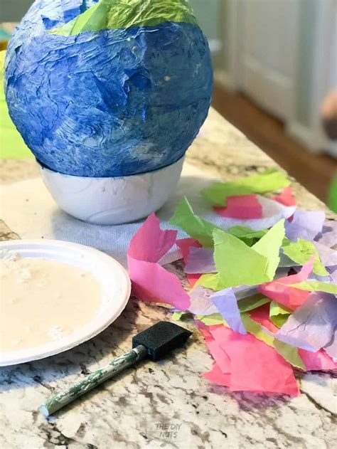 How To Make A Pinata Save Money With Easy Paper Mache The Diy Nuts