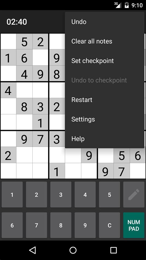Open Sudoku F Droid Free And Open Source Android App Repository
