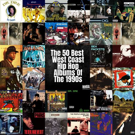 The Best 50 West Coast Hip Hop Albums Of The 1990s Hip Hop Golden Age