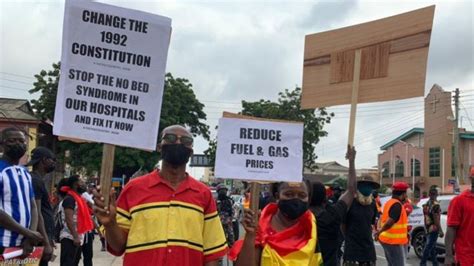 fix the country ghana ghanaians hit de streets with protest today see fotos bbc news pidgin