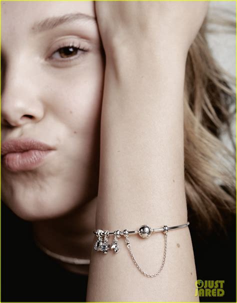 Millie Bobby Brown Models Pandoras New Jewelry Collection Pandora Me