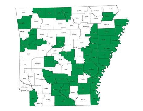 Texas Wet Counties Map