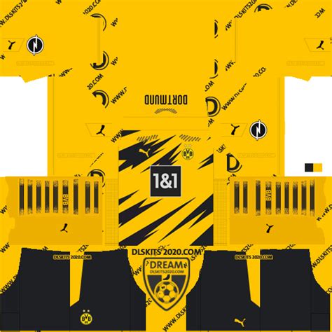 Borussia dortmund kits & logos | 2019/2020. Borussia Dortmund Kits 2020-2021 Puma For Dream League ...