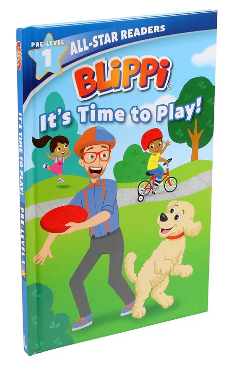 Blippi Its Time To Play All Star Reader Pre Level 1 Library Binding