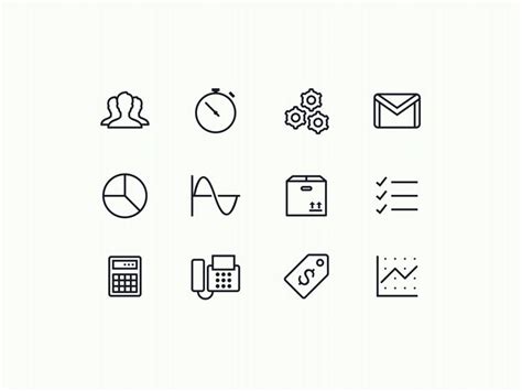 Office Animated Icons By Margarita Ivanchikova For Icons8 On Dribbble