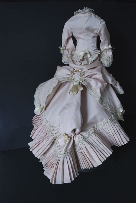 Antique Reproduction Doll Dress From Doll Couture Boutique Fashion