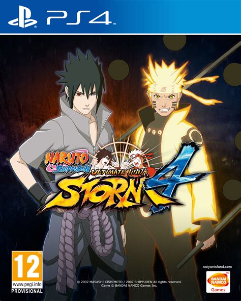 Naruto Storm 4 Hd Screenshots Box Art And English Logo Anime Games