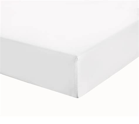 Super King 18 Extra Deep Fitted Sheet White 100 Cotton 200tc