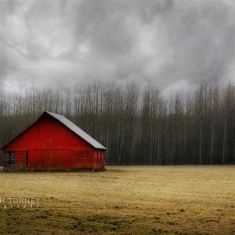Red Barn Photography Country Landscape Print Farm Decor Old Etsy