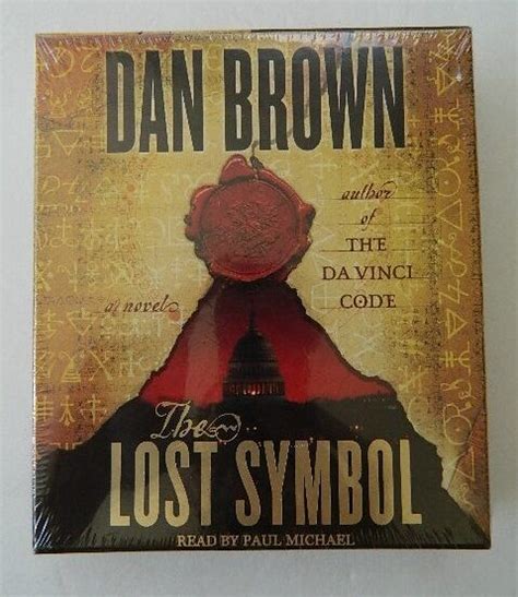 Dan Brown The Lost Symbol Audio Booknovel 2009 Cd Abridged New