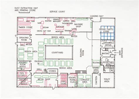 Manufacturing Floor Layout Plan