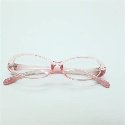 Fun Reading Glasses See Thru 50 S Pink Jelly Whimsy Oval Jelly Frame 1 25 Lens