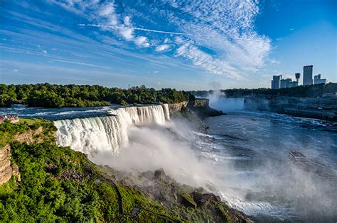 Desktop Wallpapers Usa Niagara Falls Niagara Fog Nature Waterfalls