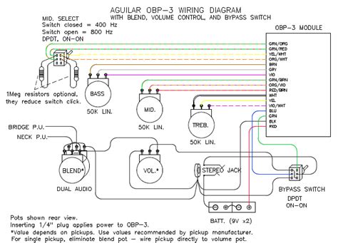 76d190d emg active bass pickup wiring diagram epanel. Aguilar OBP-3 Wiring - Adding a tone that works over ...