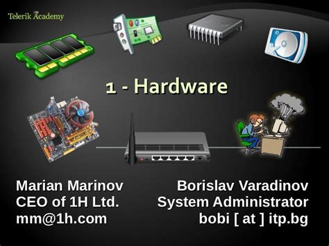 1 Hardware Basics