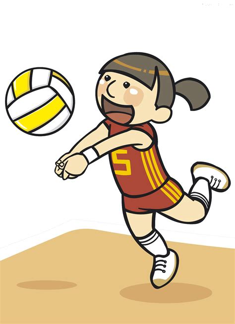 Clipart Volleyball Womens Volleyball Clipart Volleyball Womens