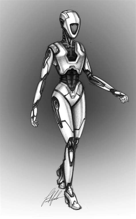 Human Robot Drawings