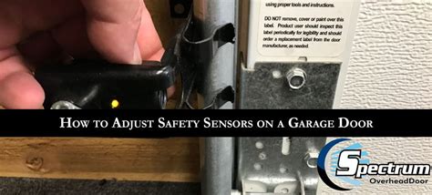 Garage door sensors can be installed on either side of the door, about 6 from the ground. Overhead Garage Door Sensor Blinking Red | Dandk Organizer