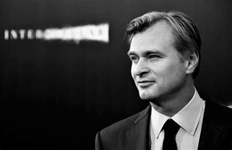 He always directs his films sipping drinks of cofee. Christopher Nolan's Birthday Celebration | HappyBday.to